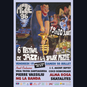 Affiche Festival de Thau 1996