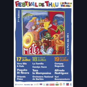 Affiche Festival de Thau 1997