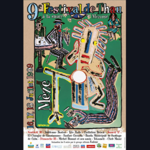 Affiche Festival de Thau 1999